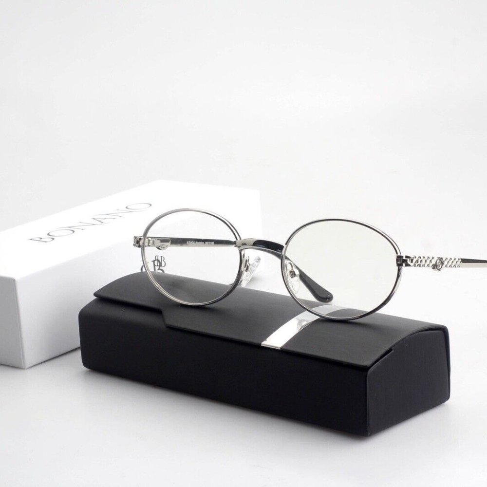 Bonano Portofino Jubilee White Gold Frames Sunglasses Glasses Vintage - Picture 4 of 8